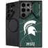 Michigan State University Green Basketball Galaxy Cases