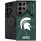Michigan State University Green Basketball Galaxy S25 Ultra Kickstand Case