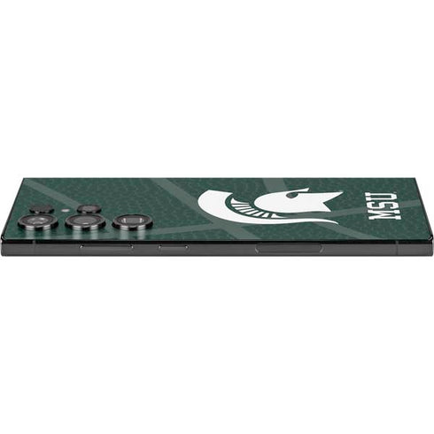 Michigan State University Green Basketball Galaxy S24 Ultra Skin