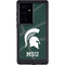 Michigan State University Green Basketball Galaxy S24 Ultra Waterproof Case