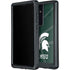 Michigan State University Green Basketball Galaxy S24 Ultra Waterproof Case