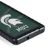 Michigan State University Green Basketball Galaxy S24 Ultra Waterproof Case