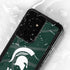 Michigan State University Green Basketball Galaxy S24 Ultra Waterproof Case
