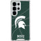 Michigan State University Green Basketball Galaxy S26 Ultra Clear Case