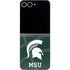 Michigan State University Green Basketball Galaxy Z Flip6 Skin