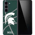 Michigan State University Green Basketball Galaxy Z Fold5 5G Skin