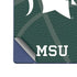 Michigan State University Green Basketball Galaxy Z Fold6 Skin