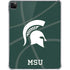 Michigan State University Green Basketball iPad Pro 11in (2024) Clear Case