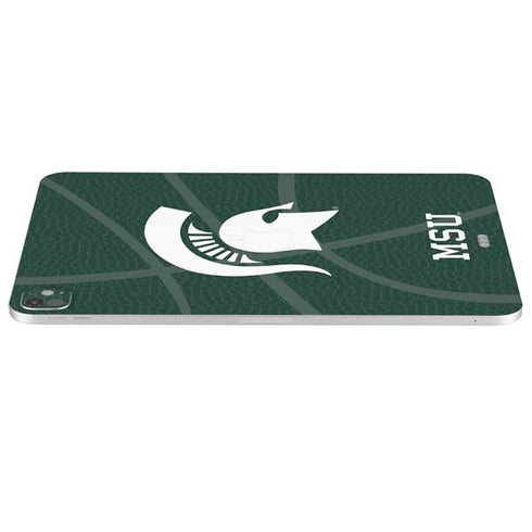 Michigan State University Green Basketball iPad Pro 13in M4 (2024) Skin