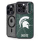 Michigan State University Green Basketball iPhone 13 Pro Max Kickstand Case