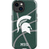 Michigan State University Green Basketball iPhone 15 Impact Case