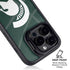 Michigan State University Green Basketball iPhone 15 Pro Max Kickstand Case