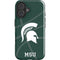 Michigan State University Green Basketball iPhone 16 Impact Case