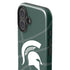 Michigan State University Green Basketball iPhone 16 Impact Case