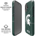 Michigan State University Green Basketball iPhone 16 Magsafe Impact Case