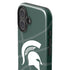 Michigan State University Green Basketball iPhone 16 Plus Impact Case
