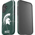 Michigan State University Green Basketball iPhone 16 Plus Impact Case