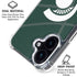 Michigan State University Green Basketball iPhone 16 Plus MagSafe Case