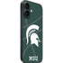 Michigan State University Green Basketball iPhone 16 Plus Skin