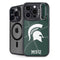 Michigan State University Green Basketball iPhone 16 Pro Kickstand Case