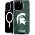 Michigan State University Green Basketball iPhone 16 Pro Max MagSafe Case