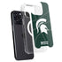 Michigan State University Green Basketball iPhone 16 Pro Max MagSafe Case
