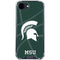 Michigan State University Green Basketball iPhone 16e Clear Case