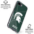 Michigan State University Green Basketball iPhone 16e Clear Case