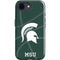 Michigan State University Green Basketball iPhone 16e Impact Case