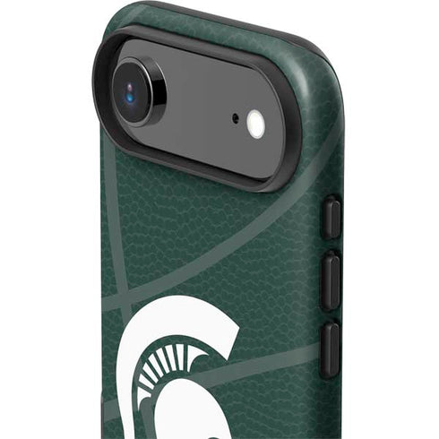 Michigan State University Green Basketball iPhone 17 Air Impact Case