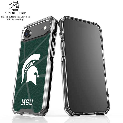 Michigan State University Green Basketball iPhone 17 Air MagSafe Case