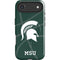 Michigan State University Green Basketball iPhone 17 Air Magsafe Impact Case