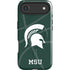 Michigan State University Green Basketball iPhone 17 Air Magsafe Impact Case