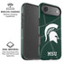 Michigan State University Green Basketball iPhone 17 Air Magsafe Impact Case