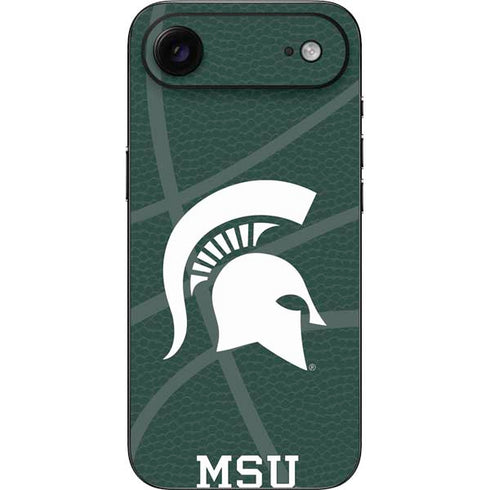 Michigan State University Green Basketball iPhone 17 Air Skin