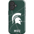 Michigan State University Green Basketball iPhone 17 Impact Case