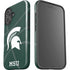 Michigan State University Green Basketball iPhone 17 Impact Case