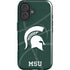 Michigan State University Green Basketball iPhone 17 Magsafe Impact Case
