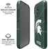 Michigan State University Green Basketball iPhone 17 Magsafe Impact Case