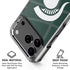 Michigan State University Green Basketball iPhone 17 Pro Clear Case