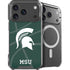 Michigan State University Green Basketball iPhone 17 Pro Max MagSafe Case