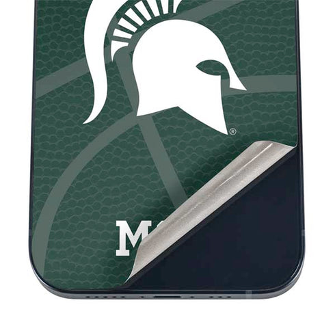 Michigan State University Green Basketball iPhone 17 Skin
