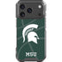 Michigan State University Green Basketball iPhone 18 Pro Clear Case