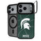 Michigan State University Green Basketball iPhone 18 Pro Kickstand Case