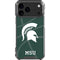 Michigan State University Green Basketball iPhone 18 Pro Max Clear Case