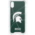 Michigan State University Green Basketball iPhone XS Clear Case