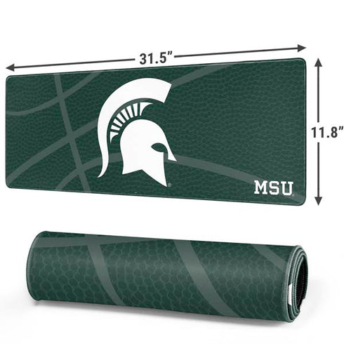 Michigan State University Green Basketball Gaming Mouse Pad