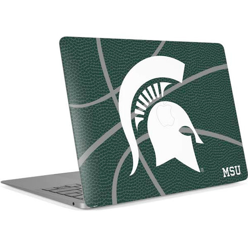 Michigan State University Green Basketball Apple MacBook Air Skin