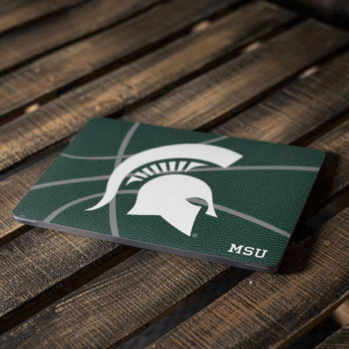 Michigan State University Green Basketball Apple MacBook Air Skin