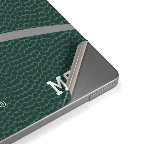 Michigan State University Green Basketball Apple MacBook Pro 14-inch Skin